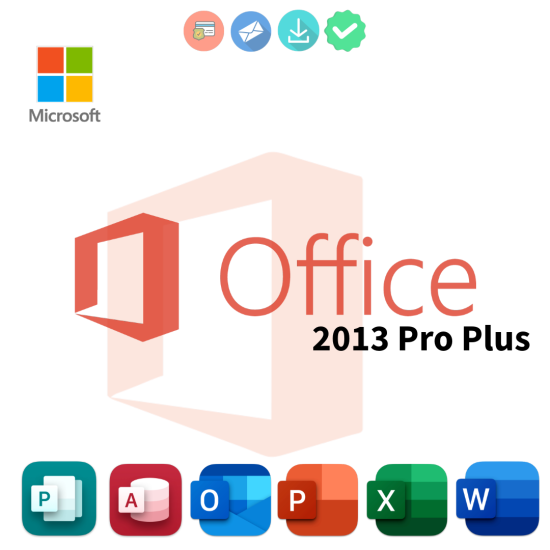 Office 2013 Pro Plus 5PC [Retail Online]
