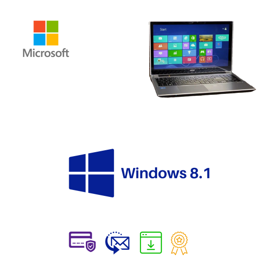 Windows 8.1 5PC [Retail Online]